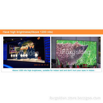 Waterproof P6 Advertising Full Color Indoor LED Movies Display